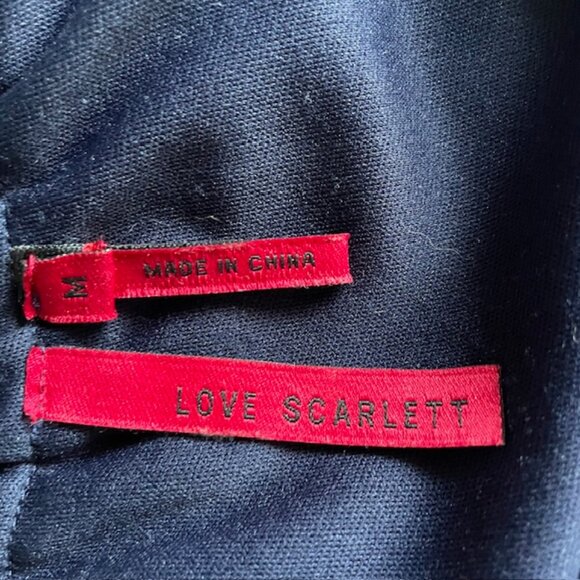 Blue snake-print blouse with double ruffle - Picture 2 of 3